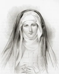 Jane Porter, gravada por J. Thomson, da National Portrait Gallery, volume V, publicada em 1835