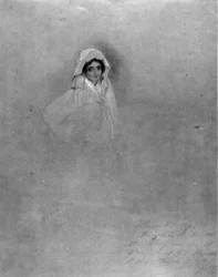 Margarita Cogni, 1818 (pastel sobre papel)