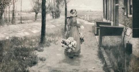 Florista na Holanda, 1887, 1912