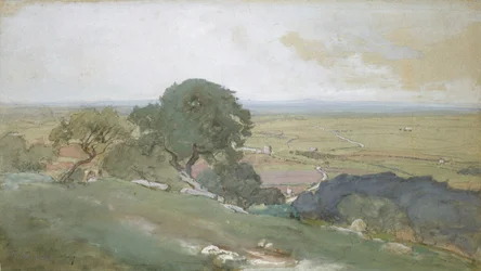 Oliveiras em Tivoli, 1873.
