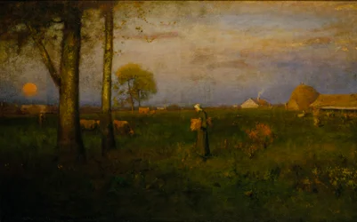 Pôr do sol, 1884.
