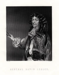 David Leslie, Lord Newark, oficial da cavalaria e general na Guerra Civil Inglesa, século XIX