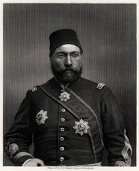 Osman Nuri Pasha, marechal de campo do Império Otomano, século XIX