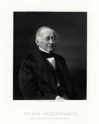 Príncipe Gorchakov, diplomata russo, século XIX