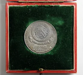 Medalha comemorativa da coroação de Eduardo VII e da rainha Alexandra