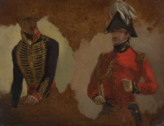 Estudos do Uniforme Real de Artilharia a Cavalo, e de um A.D.C. ao Comandante-Chefe: um estudo para 
