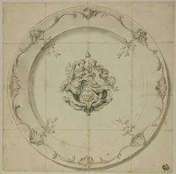 Padrão para pratos de porcelana (Utica)