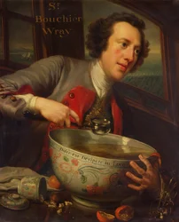 Sir Bouchier Wrey, 1744