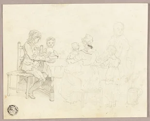 Família à mesa