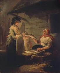 Fishwife, final da década de 1780.