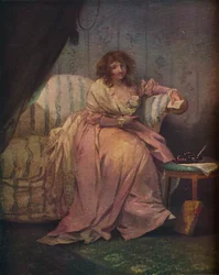 Mrs Morland por George Morland, século XVIII, 1913