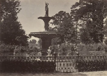 Fonte, Savannah, Geórgia, década de 1860.