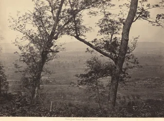 Orchard Knob a partir de Mission Ridge, 1864-1866 (foto)