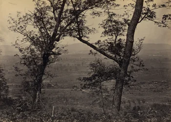 Orchard Knob visto de Mission Ridge