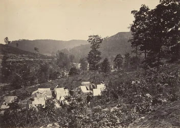 Passe no Raccoon Range, Whiteside No. 2, década de 1860.