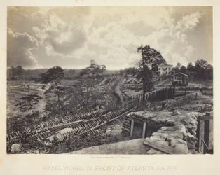 Obras rebeldes em frente de Atlanta, GA, n.º 1