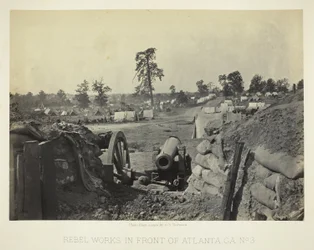 Obras rebeldes em frente de Atlanta, GA, n.º 3