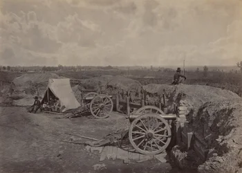 Rebel Works in Front of Atlanta, GA, No. 4, 1864.
