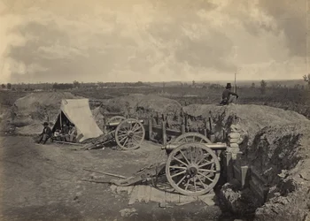 Fortificações confederadas diante de Atlanta, Geórgia, n.º 4
