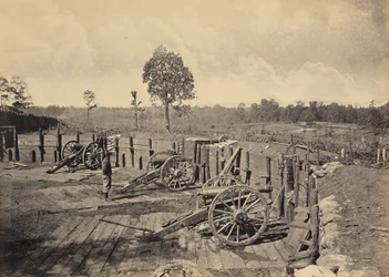 Obras rebeldes em frente de Atlanta, Geórgia, n.º 2