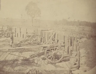 Rebel Works in Front of Atlanta, Georgia, nº 2, 1864.