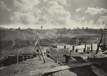 Obras rebeldes em frente de Atlanta, Geórgia, n.º 5
