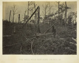 The Hell Hole, Igreja Nova Esperança, GA, 1866.