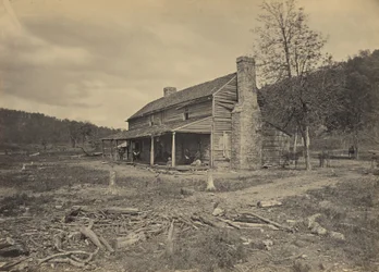 A casa de John Ross, Ringgold, Geórgia