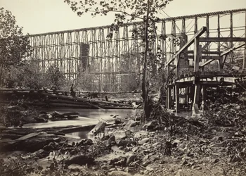 Ponte de cavaletes em Whiteside