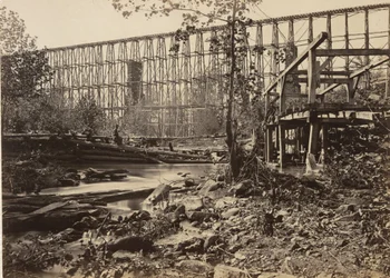 Ponte de cavalete em Whiteside