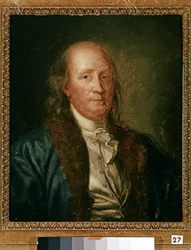 Retrato de FRANKLIN Benjamin, c.1846 (óleo sobre tela)
