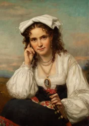 Vinnie Ream, c. 1870.