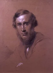 John Tyndall (1820-93) 1864 (lápis de cera)