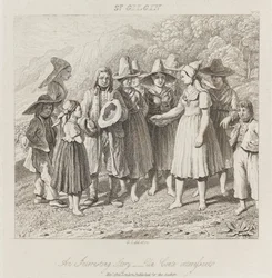Interesting Story, St. Gilgin, c.1821 (gravura)