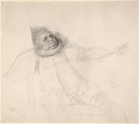 John Henderson como Falstaff