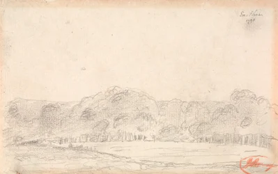 Paisagem, possivelmente terramoto