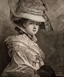 Senhorita Cumberland, final do século XVIII, 1912.