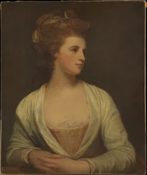 Retrato de uma mulher, supostamente Emily Bertie Pott (falecida em 1782)
