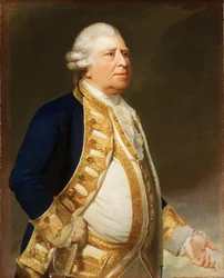 Retrato de um oficial de bandeira, c.1767 (pintura a óleo)