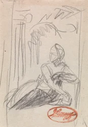 Figura feminina reclinada