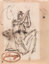 Figura clássica sentada