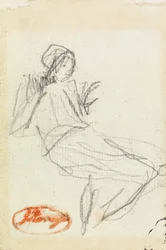 Camponesa sentada