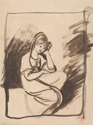 Esboço para o Retrato de uma Senhora