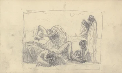 Desenho de caderno de esboços