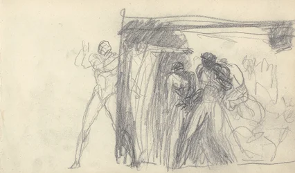 Desenho de caderno de esboços