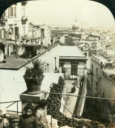 Das colinas de Nápoles, Itália, c1909.