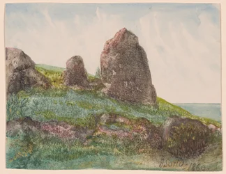Paisagem com rochas