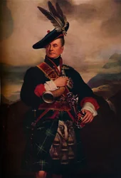 O Galo do Norte: George, quinto duque de Gordon, cerca de 1812