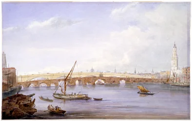 Velhas e novas pontes de Londres, Londres, 1831.