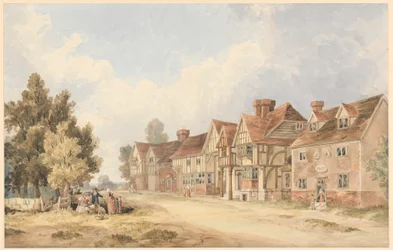 A Aldeia de Chiddingstone, Kent